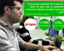 מקרה בוחן: איך הגדלנו לאתר מעריב את הטראפיק האורגני ב-119% תוך פחות משנה?